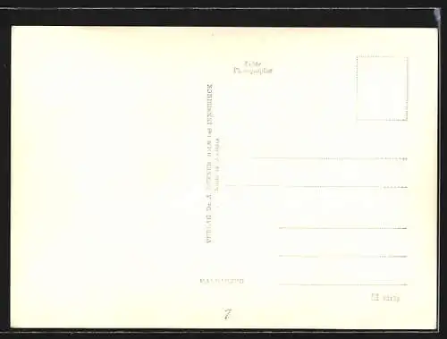 Foto-AK Adalbert Defner: Frühling im Gebirge