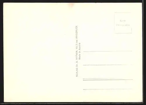 Foto-AK Adalbert Defner: Primeln auf einer Frühlingswiese in den Alpen