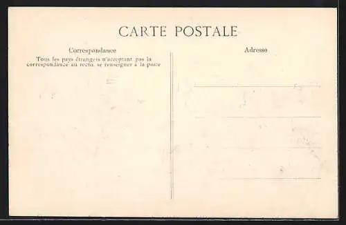 AK Paris, Crue de la Seine, Vue sur la Seine