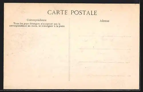 AK Paris, Crue de la Seine, Janvier 1910, Rue du Fer-à-Moulin