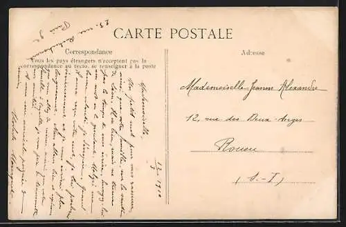 AK Paris, Crue de la Seine, Janvier 1910, Champs-Elysées, Restaurant Le Doyen