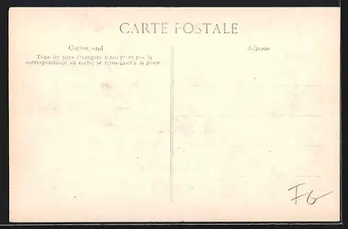 AK Paris, Crue de la Seine Janvier 1910, Rue de Verneuil