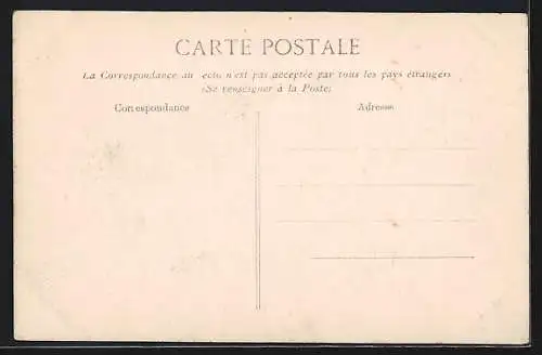 AK Paris, Crue de la Seine, Janvier 1910, Entrée de la Légation Belge au Ministère des Affaires Etrangères