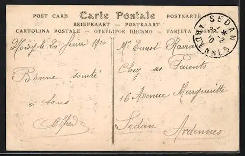 AK Paris, Crue de la Seine, Janvier 1910, Rétablissement de la circulation par passerelles, Quai de Passy