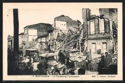 AK Montauban, Le Faubourg Toulousain