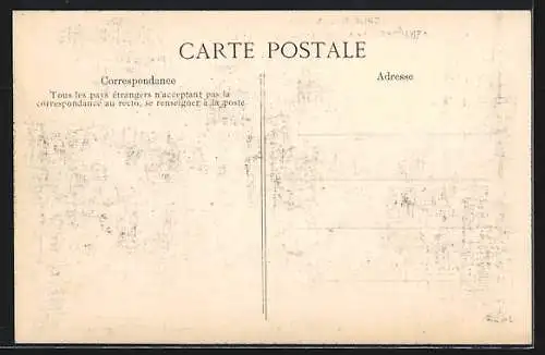 AK Asnières, Crue de la Seine, Le Quai de Courbevoie, Hochwasser