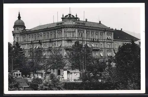 AK Freiburg i. B., Das Hotel Zähringer Hof