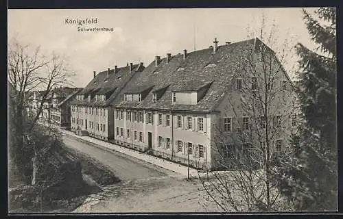 AK Königsfeld / Baden, Blick auf das Schwesternhaus