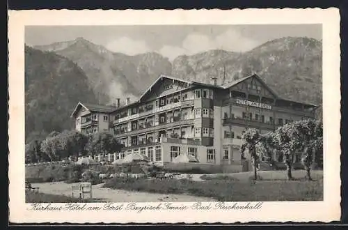 AK Bayrisch Gmain, Hotel am Forst