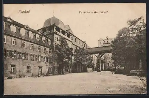 AK Kulmbach, Plassenburg, Kasernenhof