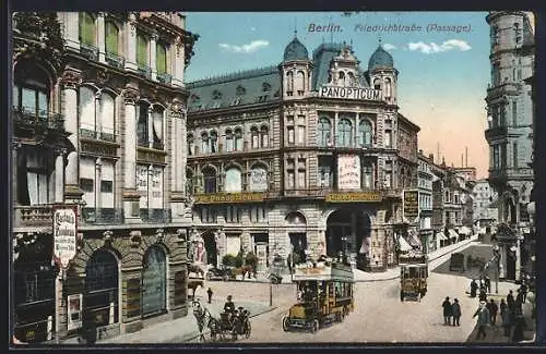 AK Berlin, Blick auf die Passage in der Friedrichstrasse