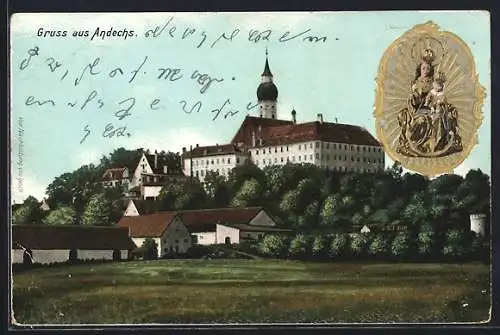 AK Andechs, Kloster und Gnadenbild