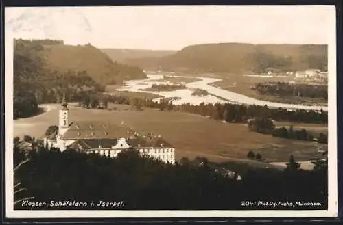 AK Schäftlarn, Ansicht des Klosters