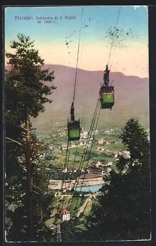AK Merano, Teleferica di S. Vigilio, Seilbahn