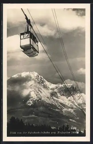 AK Patscherkofel, Blick von der Patscherkofelbahn gegen Nordspitze