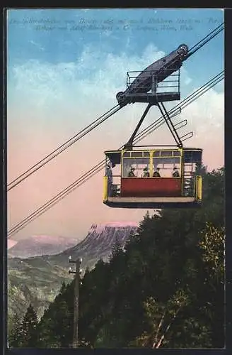 AK Seilbahn von Bozen nach Kohlern, Gondel