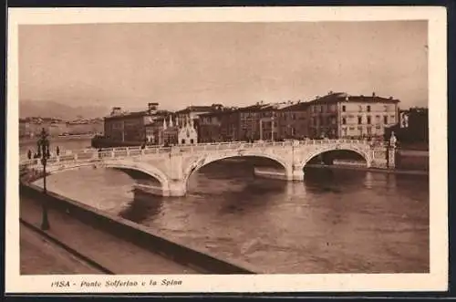 AK Pisa, Ponte Solferino e la Spina