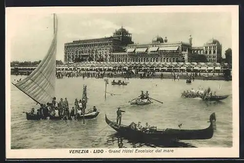 AK Venezia-Lido, Grand Hotel Excelsior dal mare