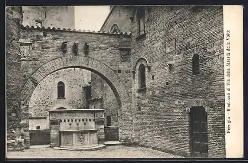 AK Perugia, Rimbocco, di Via della Maestà delle Volte