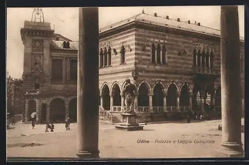 AK Udine, Palazzo e Loggia Comunale