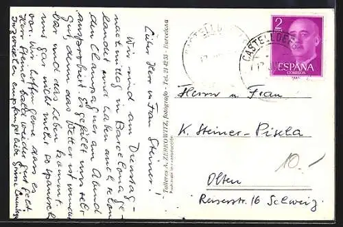 AK Barcelona, Correos y Via Layetana