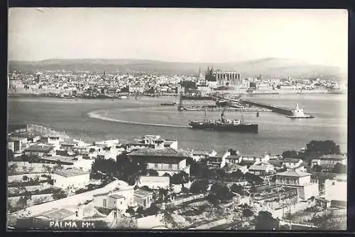 AK Palma de Mallorca, Blick zur Kathedrale