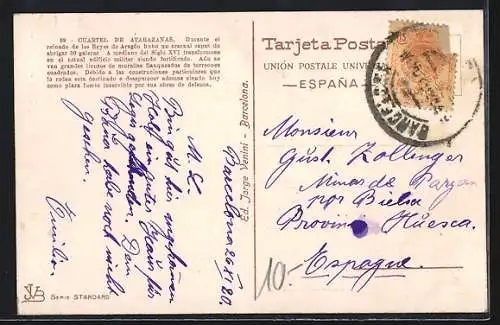 AK Barcelona, Monumento a Colon y Cuartel de Atarazanas