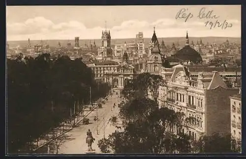 AK Madrid, Panorama desde las Escuelas Aguirre