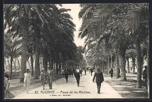 AK Alicante, Paseo de los Mártires