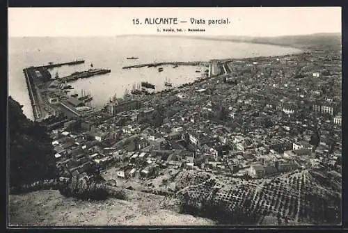 AK Alicante, Vista General, Ortsansicht