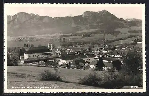 AK Mondsee, Gesamtansicht mit Drachenwand