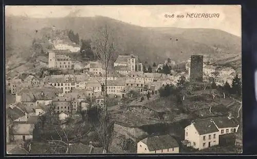 AK Neuerburg / Bitburg, Ortsansicht aus der Vogelschau