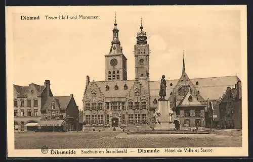 AK Dixmude, Town-Hall and Monument