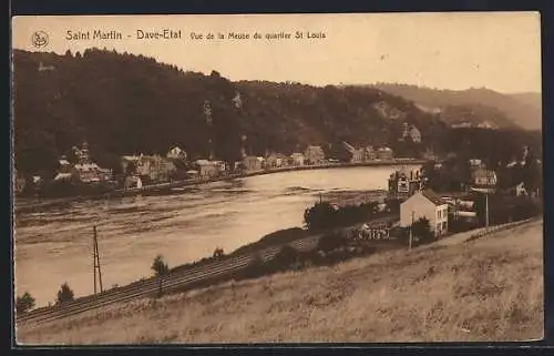 AK Dave, Saint Martin, Vue de la Meuse du quartier St. Louis