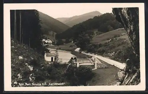 AK Muggendorf /N.-Oe., Thal, Gasthaus Karnerwirt