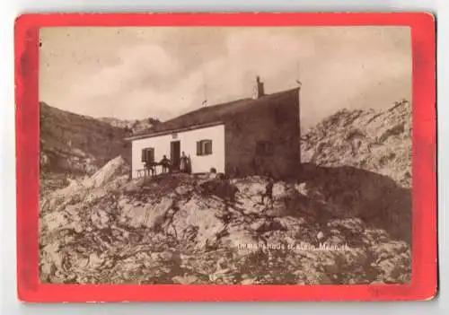 Fotografie Jakob Moshammer, Saalfelden, Ansicht Maria Alm, das Riemannshaus a. stein. Meer