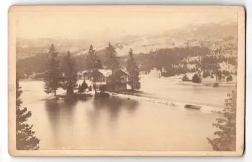 Fotografie Lienhard & Salzborn, Chur, Ansicht Lenzerheide, Blick nach dem Inselchâlet