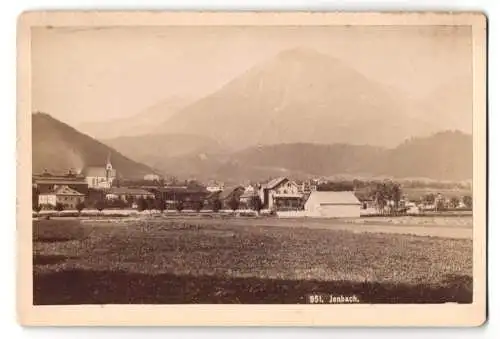 Fotografie unbekannter Fotograf, Ansicht Jenbach, Blick in den Ort