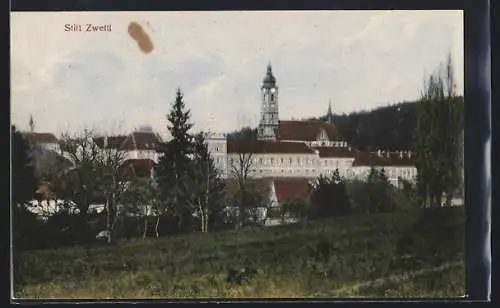 AK Zwettl /N.-Oe., Blick auf das Stift