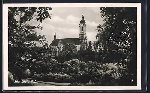 AK Zwettl /N.-D., Blick zum Stift