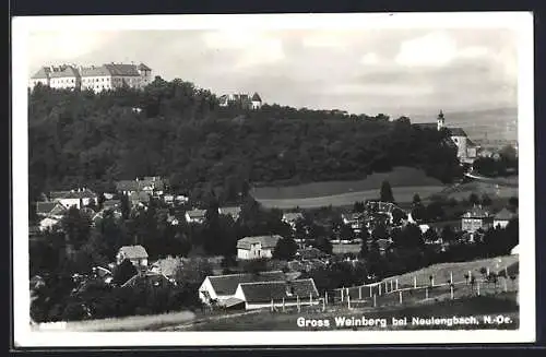 AK Neulengbach, Grossweinberg aus der Vogelschau