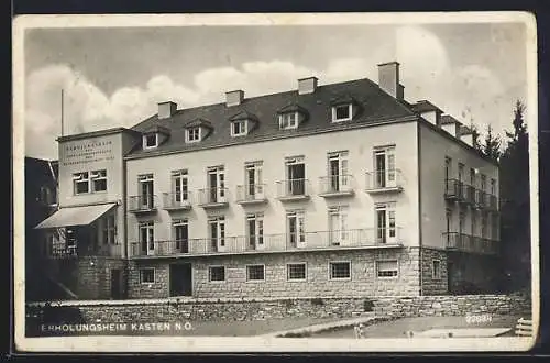 AK Kasten /N.-Ö., Erholungsheim der Arbeiterkrankenkasse