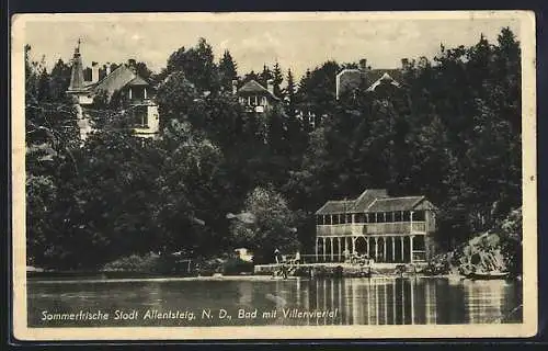 AK Allentsteig, Bad mit Villenviertel