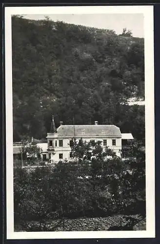 AK Steinaweg bei Stift Göttweig, Villa Anspach