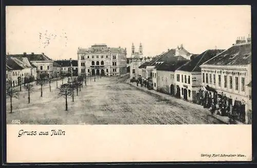 AK Tulln, Ansicht vom Hauptplatz