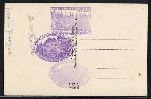 AK Miesenbach /N.-Oe., Scheuchenstein, Gasthaus Ferdinand Berger