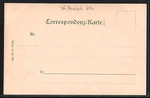 AK Ebenfurth, Ortspanorama mit Strasse aus der Vogelschau