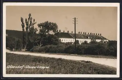 AK Wöllersdorf, Blick zur Wasser-Kaserne