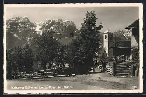 AK Iselsberg, Teilansicht gegen Lienzer Dolomiten