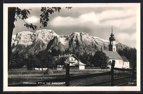 AK Judenstein, Kirche mit Bettelwurf
